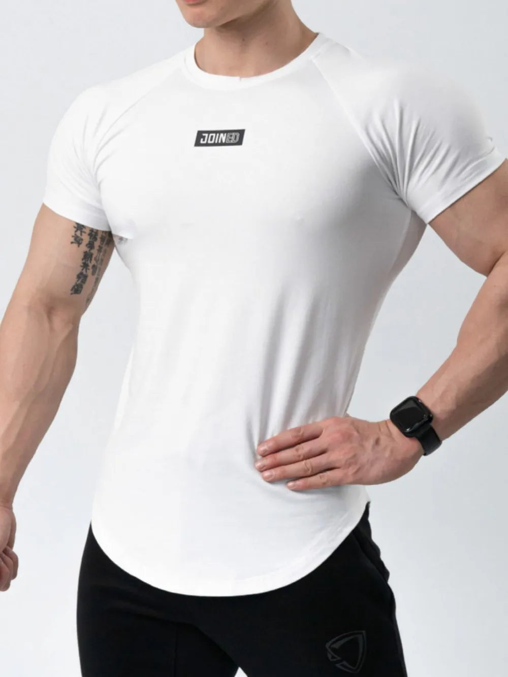 Men's Round Neck Short Sleeve T-Shirt Trendsi