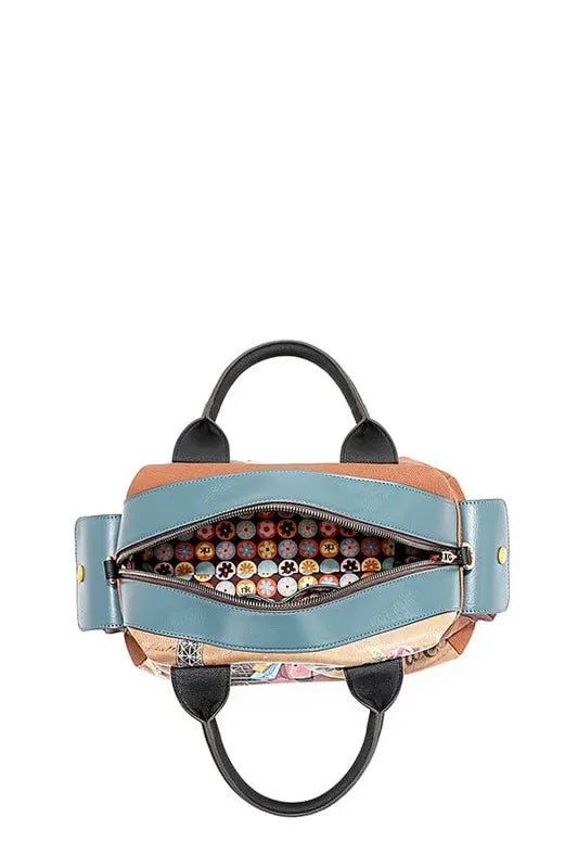 Nicole Lee USA Eco-Leather Boston Bag Trendsi