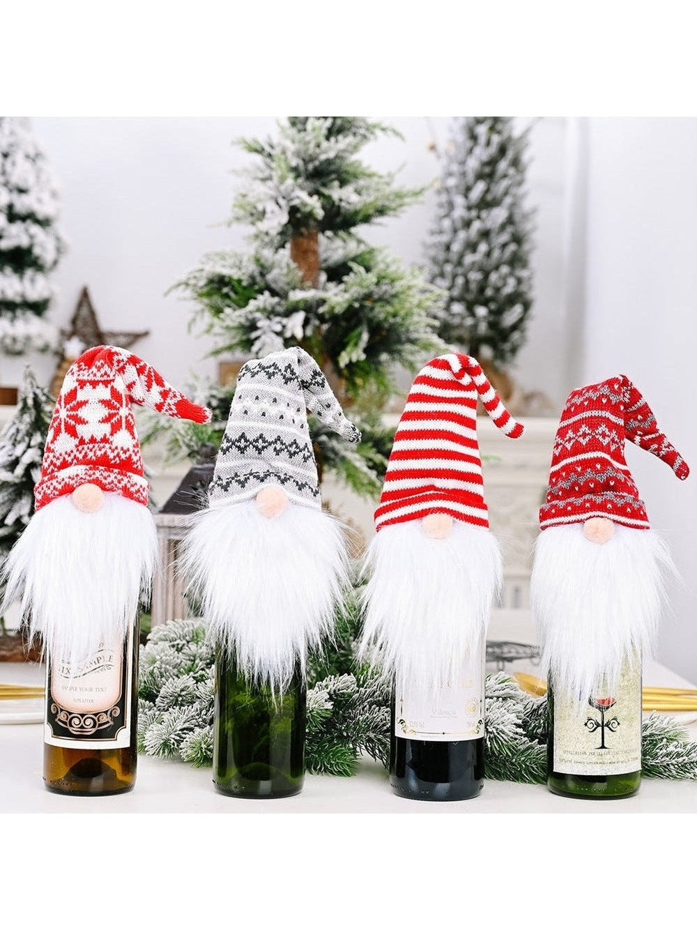 Assorted 2-Piece Wine Bottle Covers NicholesGifts