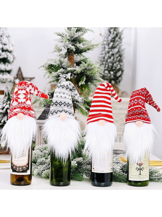 Assorted 2-Piece Wine Bottle Covers nicholesgifts