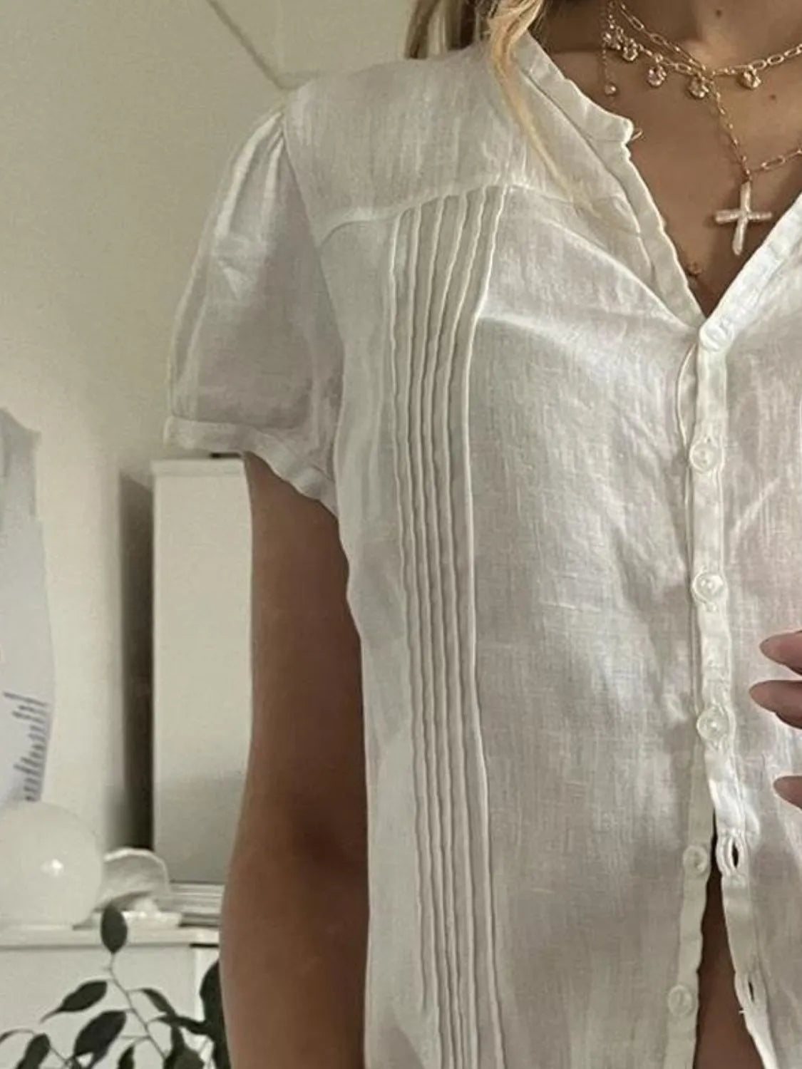 Button Down Short Sleeve Shirt