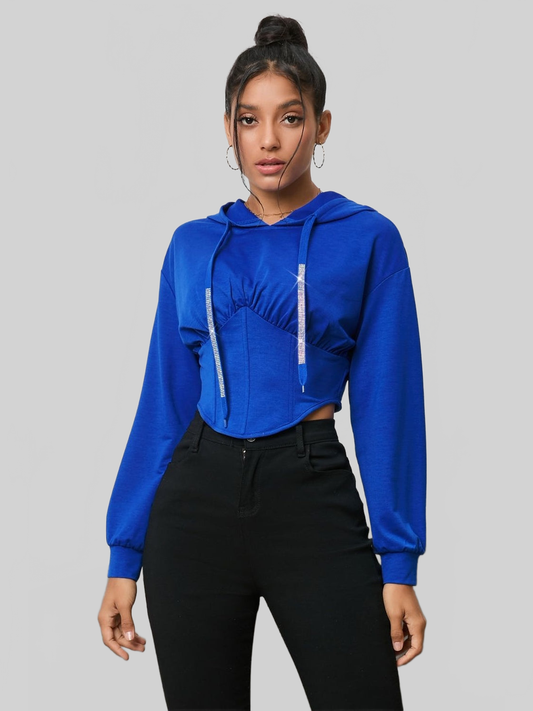 Women Long Sleeve Drawstring Hoodie NicholesGifts