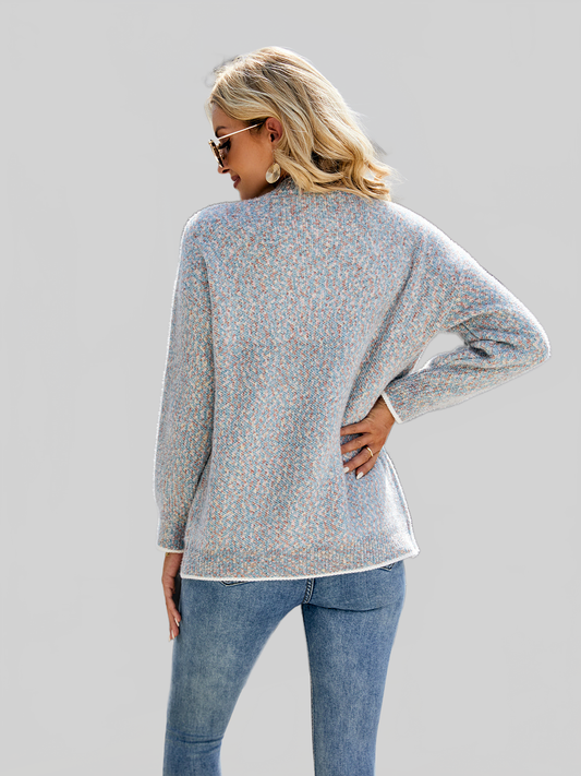 Button Down V-Neck Cardigan with Pockets nicholesgifts