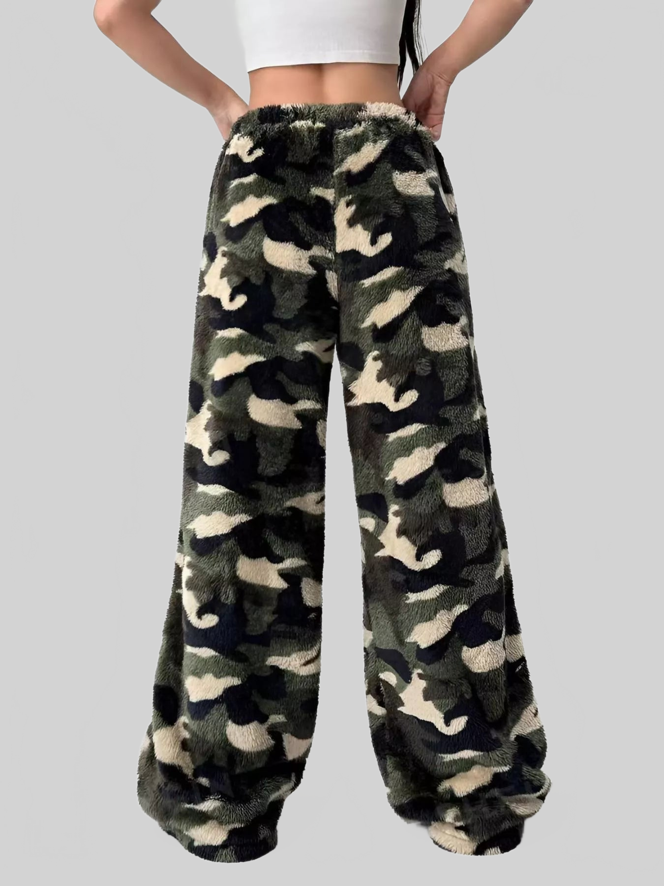 Leopard Wide Leg Pants NicholesGifts