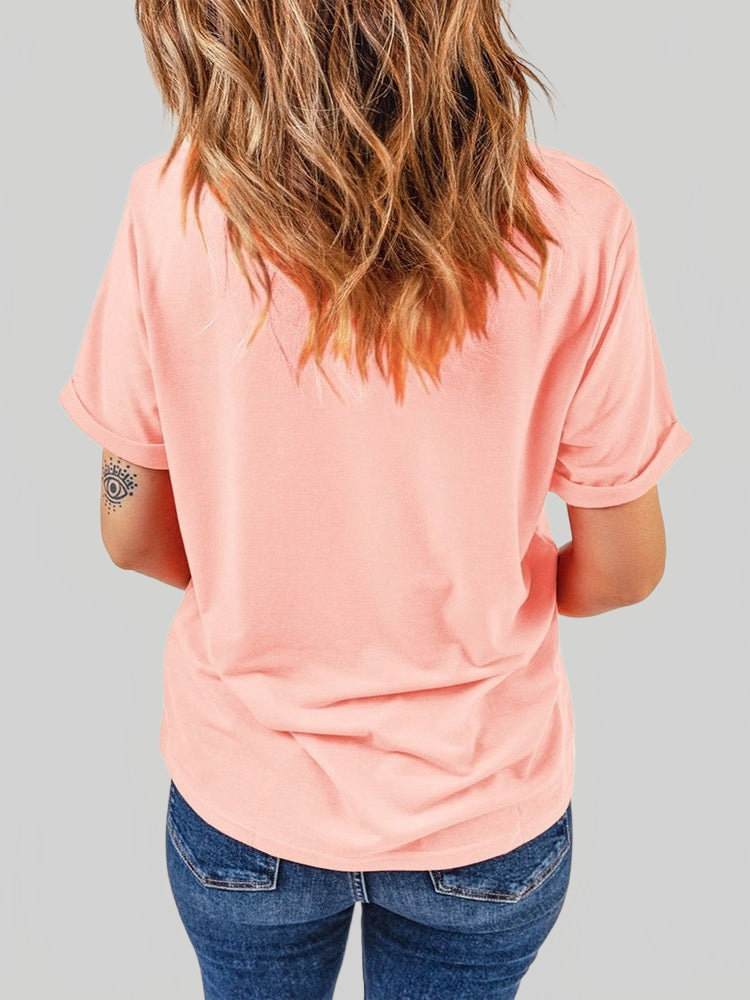 MAMA Round Neck Short Sleeve T-Shirt nicholesgifts