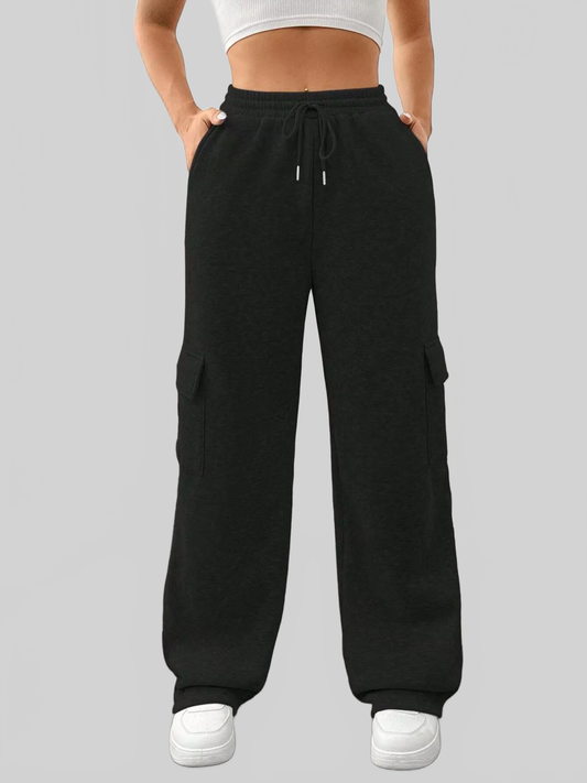 Women Relaxed Fit Pants with Drawstring Waist nicholesgifts