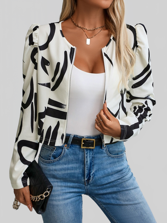 Women Zip Up Long Sleeve Jacket NicholesGifts