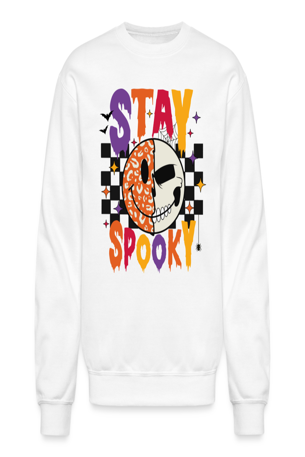 Women's Stay Spooky Halloween Crewneck Sweatshirt NicholesGifts