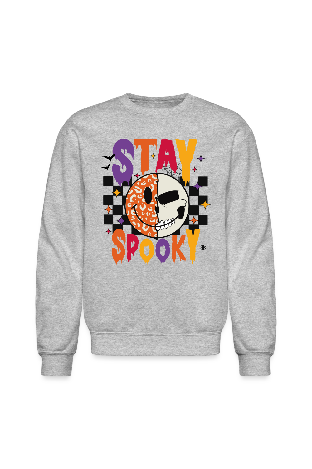 Women's Stay Spooky Halloween Crewneck Sweatshirt NicholesGifts