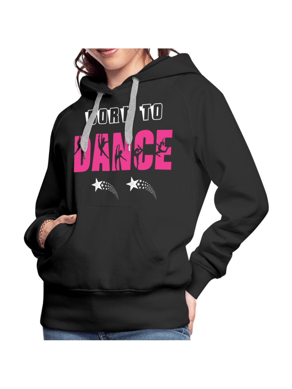 NicholesGifts Women’s Born To Dance Hoodie