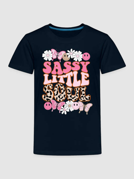 Toddler Girls Sassy Little Soul Short Sleeve T-Shirt nicholesgifts