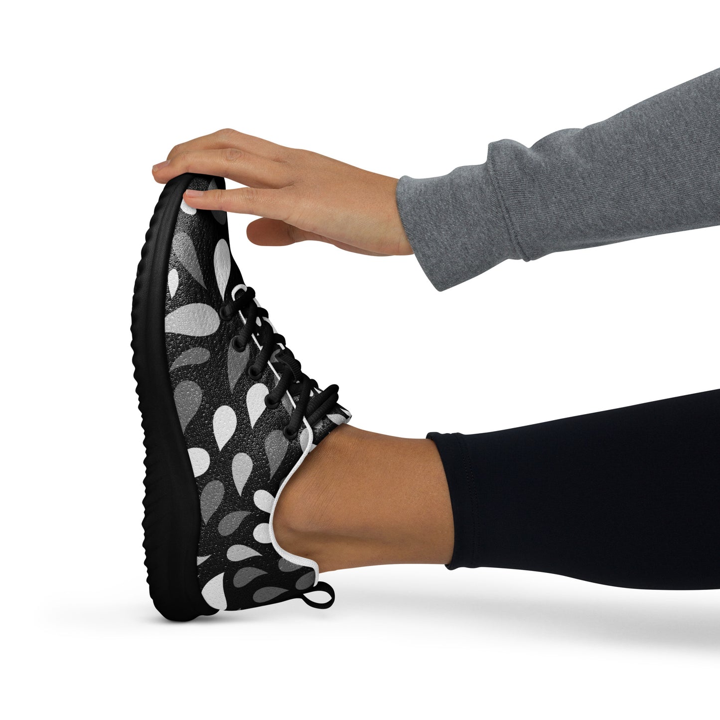 Women’s Black and Gray Sneakers NicholesGifts