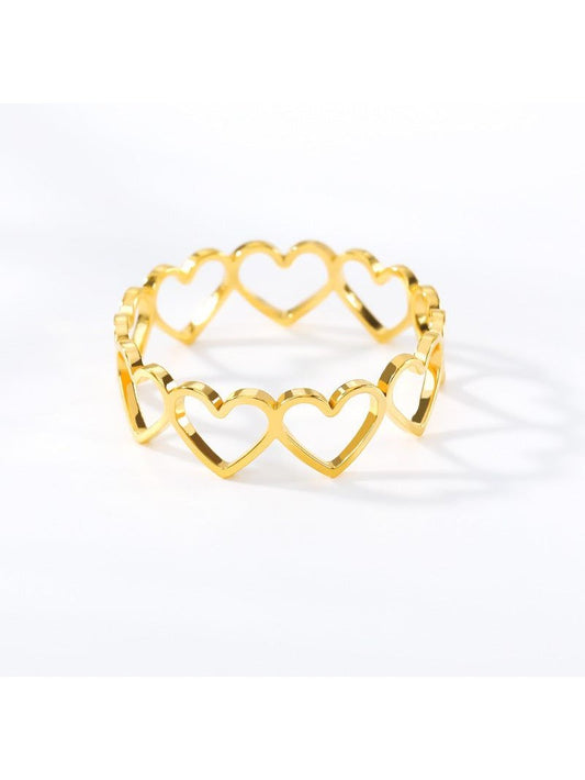Women Metal hollowed-out rings nicholesgifts