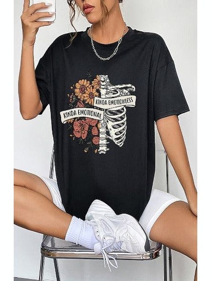 Women Round Neck Short Sleeve Graphic T-Shirt NicholesGifts