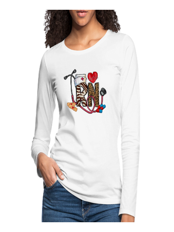 Women's Registered Nurse Long Sleeve T-Shirt NicholesGifts