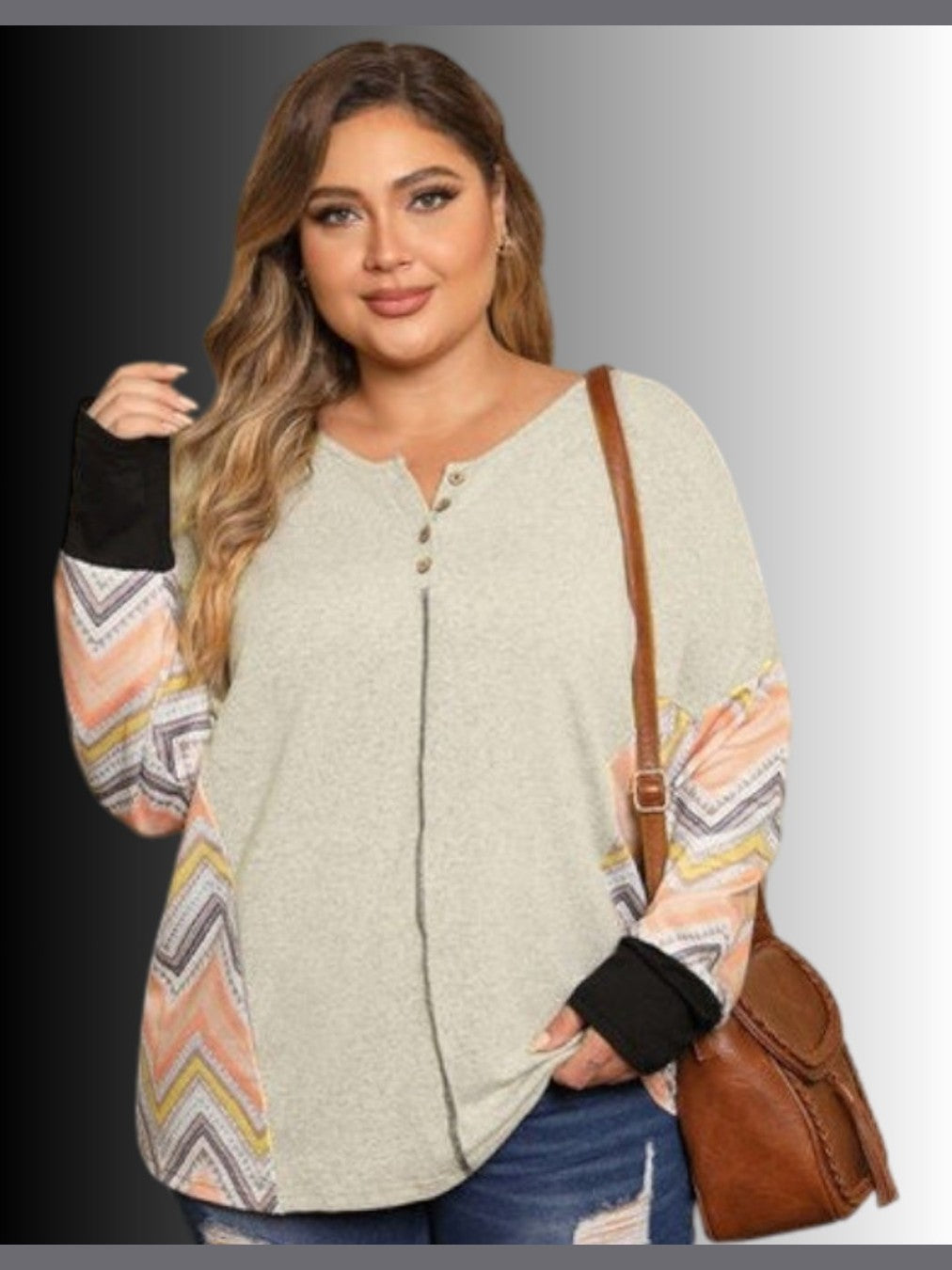 Plus Size Women Long Sleeve Shirts