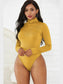 Turtleneck Long Sleeve Bodysuit nicholesgifts