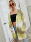 Angel Wings Full Size Gradient Open Front Cardigan nicholesgifts