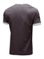 Men's Contrast Trim Henley Top nicholesgifts