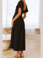 Sweetheart Neck Puff Sleeve Dress nicholesgifts