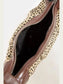Fame Spotted Leopard Print Half Moon Shoulder Bag nicholesgifts