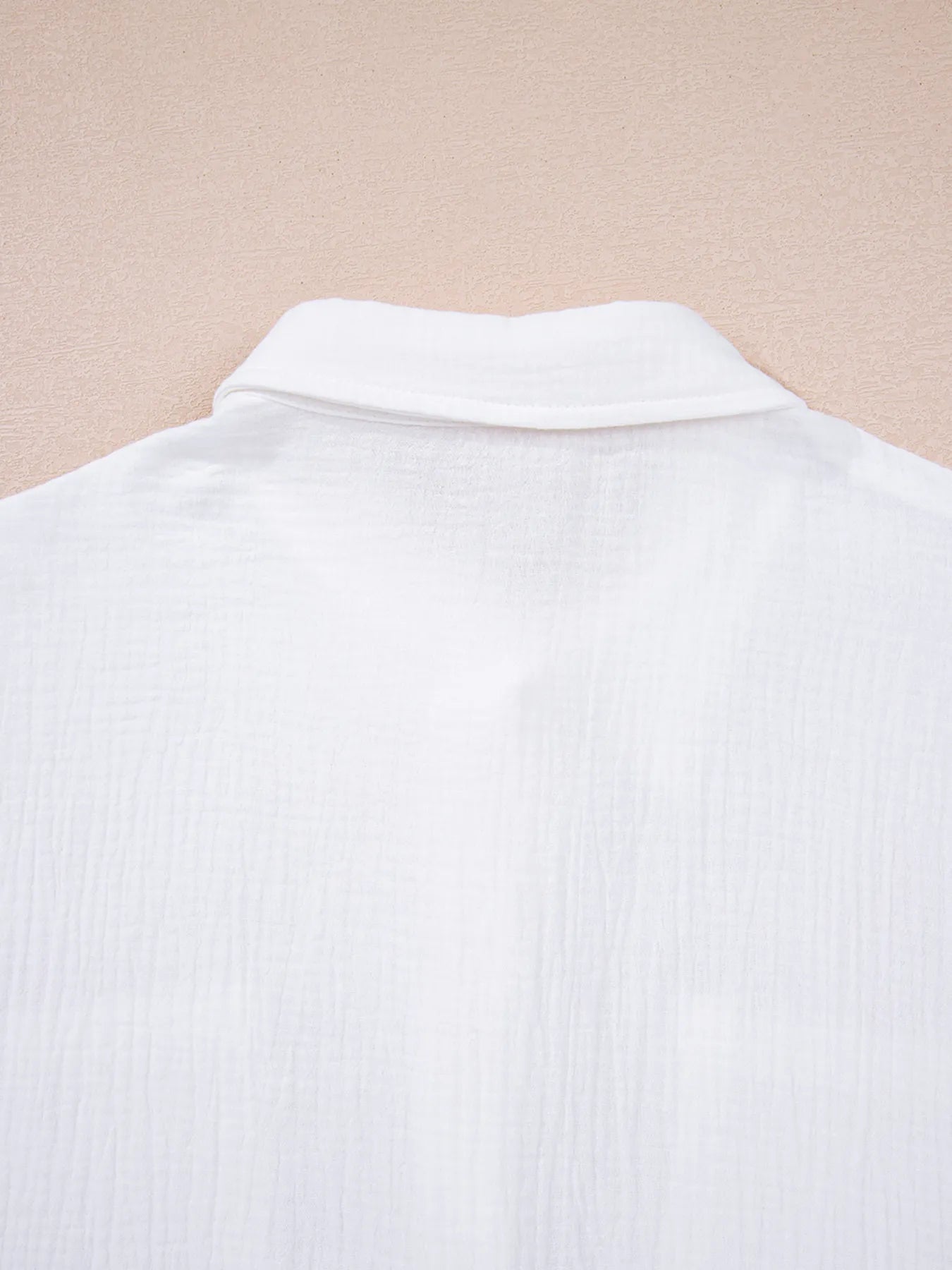 Lace Sleeve Button Down Shirt NicholesGifts