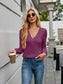 V-Neck Long Sleeve T-Shirt nicholesgifts