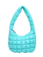 Quilted Ruched Shoulder Bag nicholesgifts