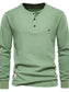 Men's Waffle-Knit Long Sleeve T-Shirt nicholesgifts