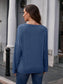 Ivy Lane Butterfly Round Neck Dropped Shoulder Blouse nicholesgifts