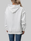Women Ivy Lane Drawstring Kangaroo Pocket Dropped Shoulder Hoodie nicholesgifts