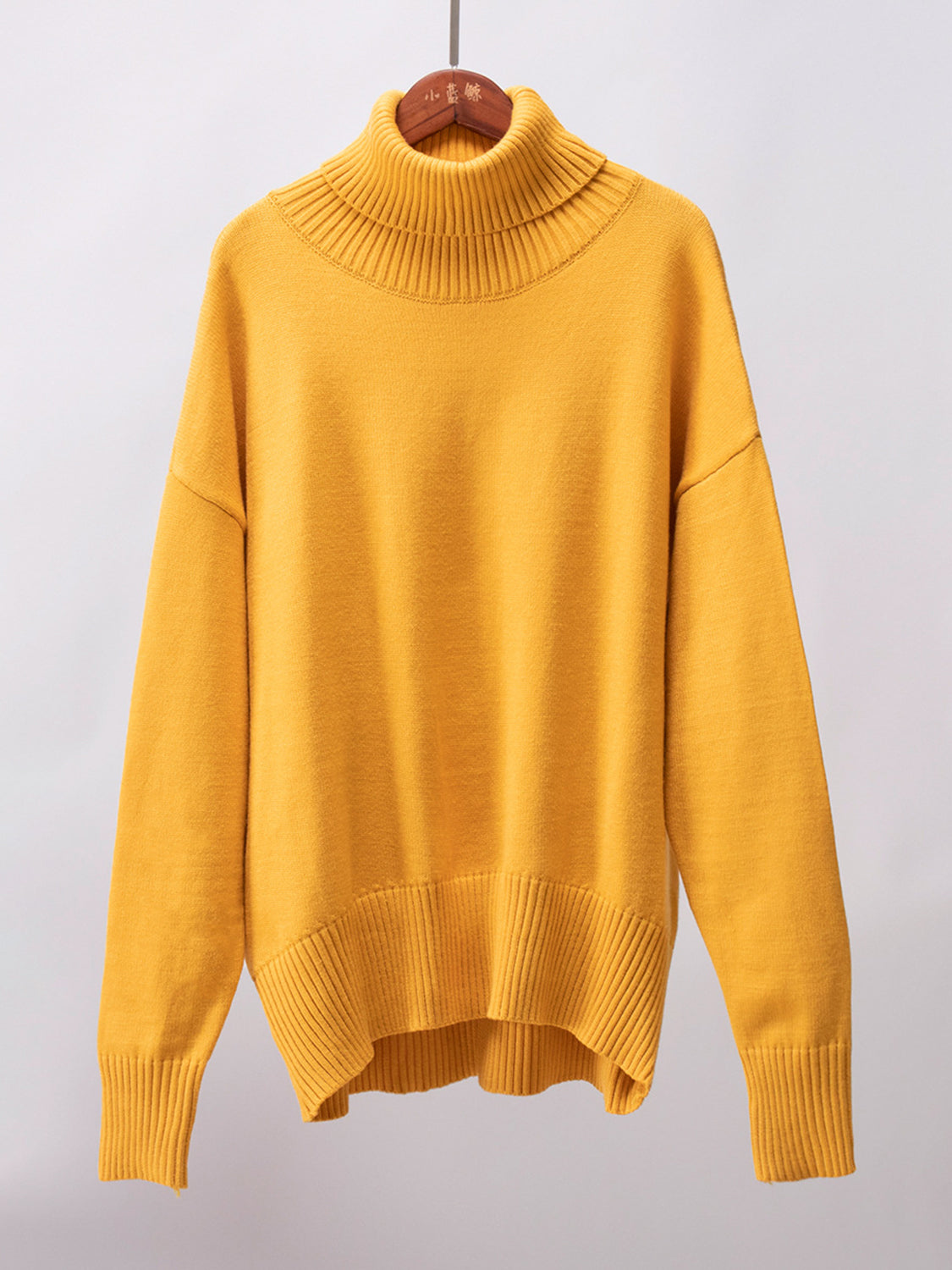 Turtleneck Long Sleeve Sweater NicholesGifts
