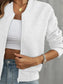 Zip Up Long Sleeve Jacket nicholesgifts