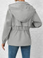 Ivy Lane Drawstring Zip Up Hooded Jacket nicholesgifts