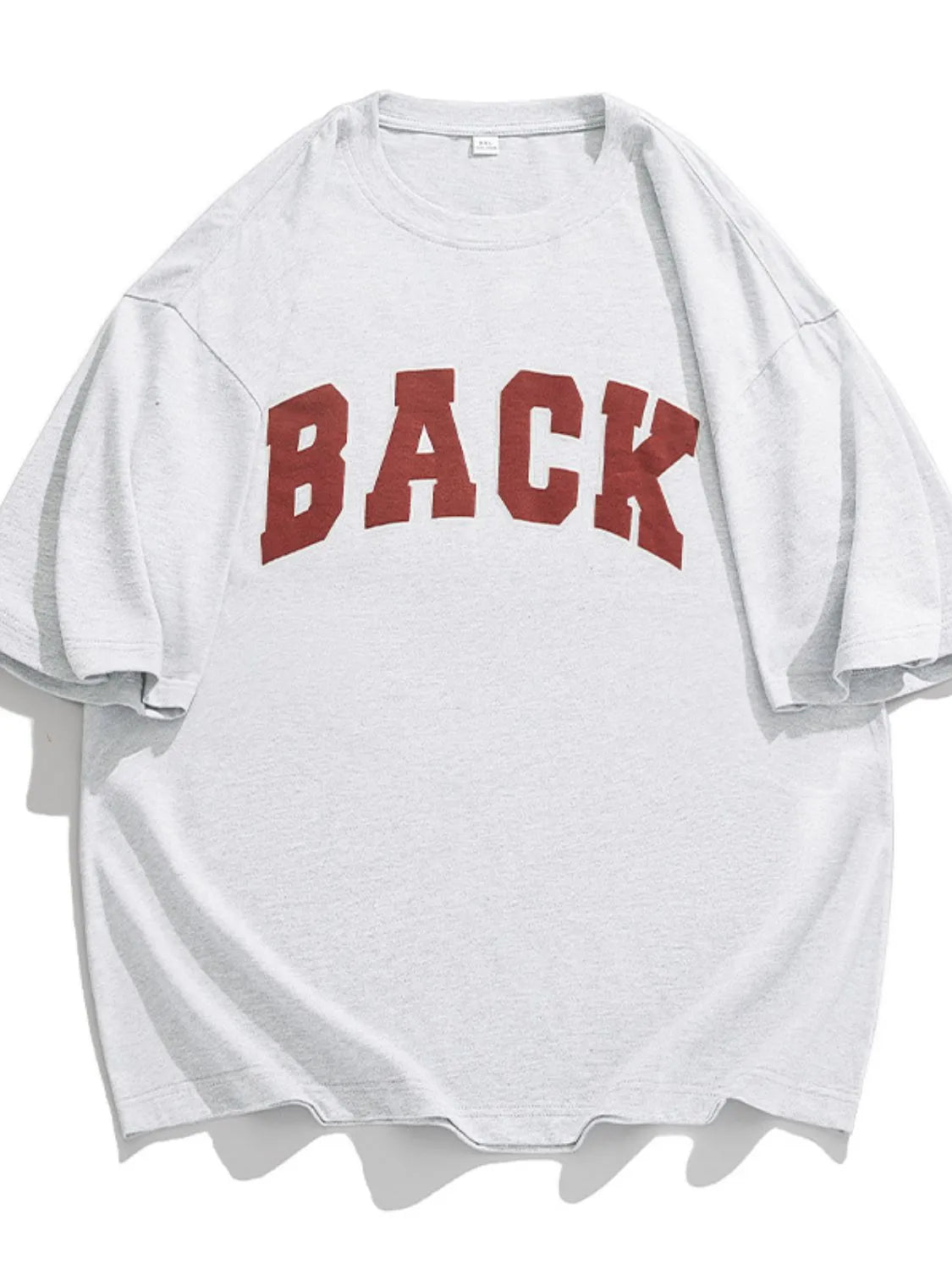 Men's Plus Size Letter Round Neck Half Sleeve T-Shirt NicholesGifts