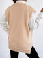 Button-Down Button Up Sweater Vest nicholesgifts