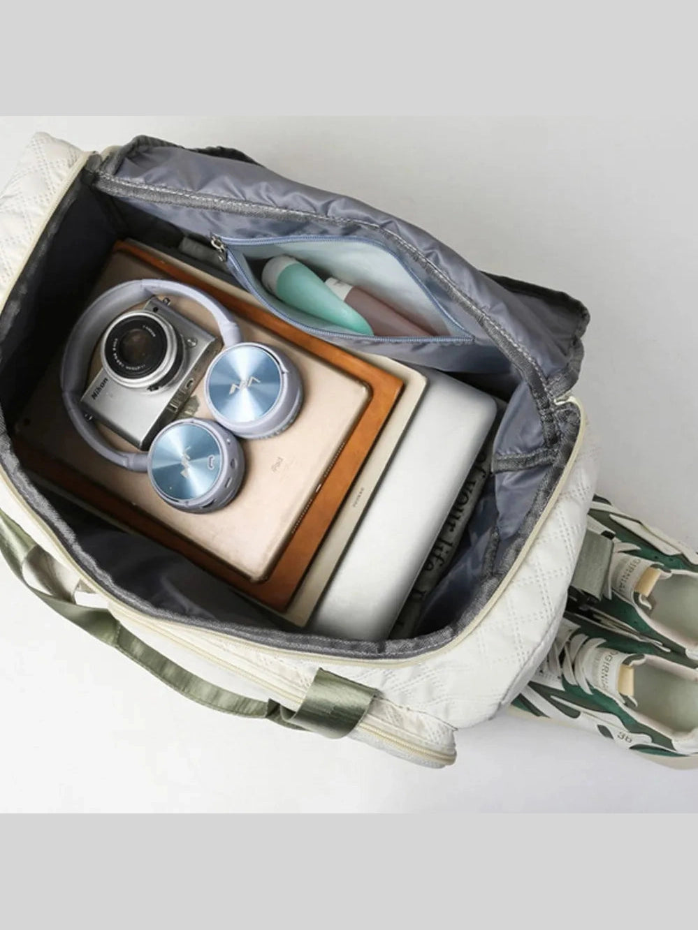 Oxford Cloth Multi Pockets Travel Bag nicholesgifts