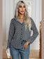 Printed Buttoned Long Sleeve Shirt nicholesgifts