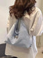 Butterfly Decor Convertible Shoulder Bag nicholesgifts