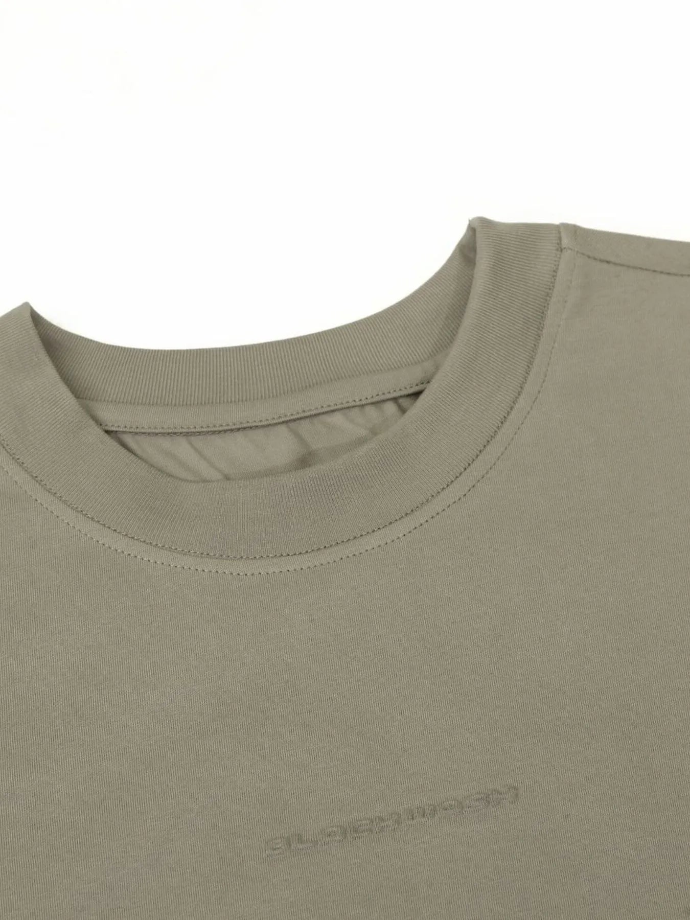 Men's Contrast Round Neck Short Sleeve T-Shirt Trendsi