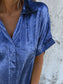 Full Size Collared Neck Short Sleeve Shirt Plus Size nicholesgifts