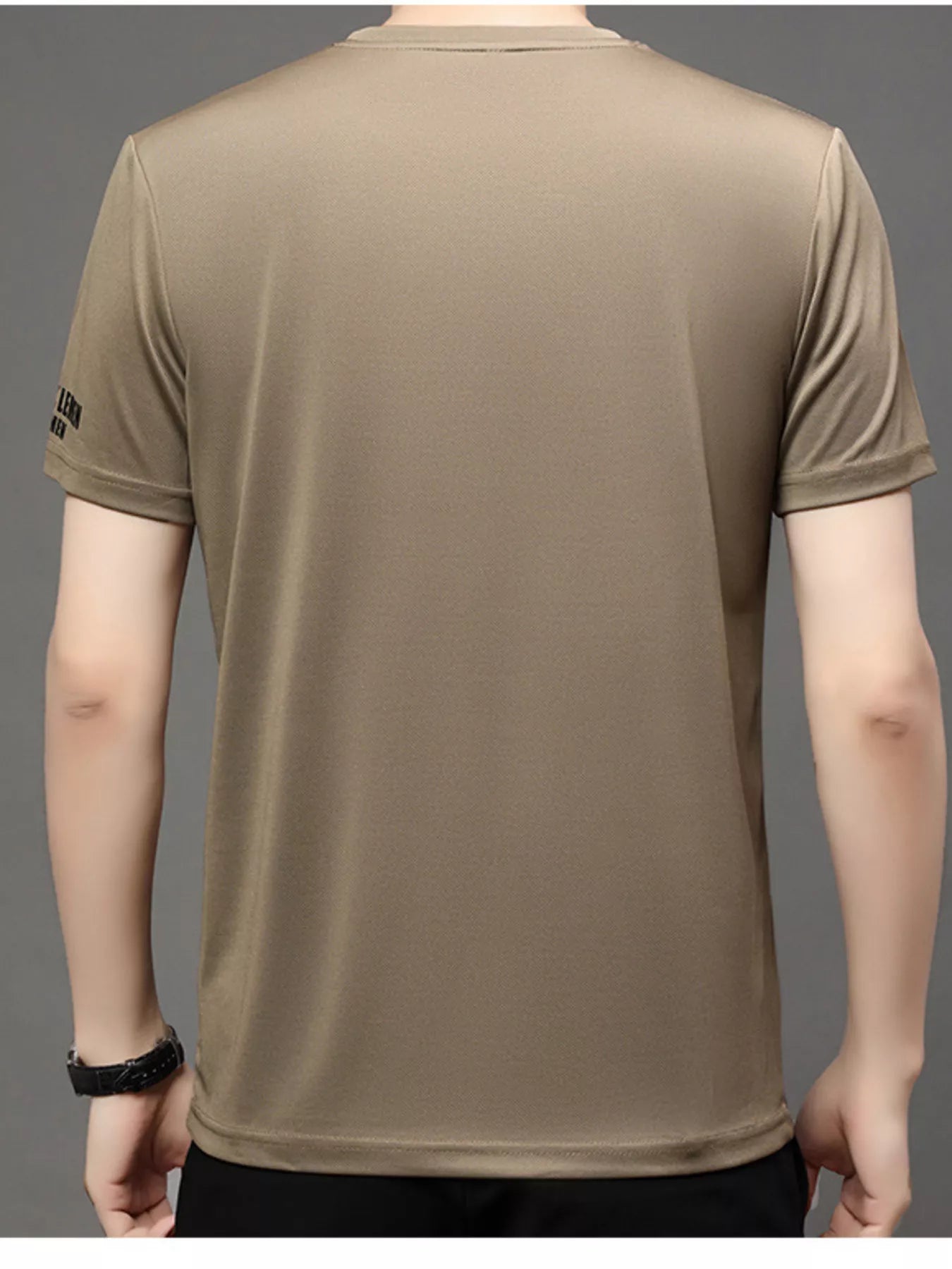 Men's Plus Size Round Neck Short Sleeve T-Shirt NicholesGifts