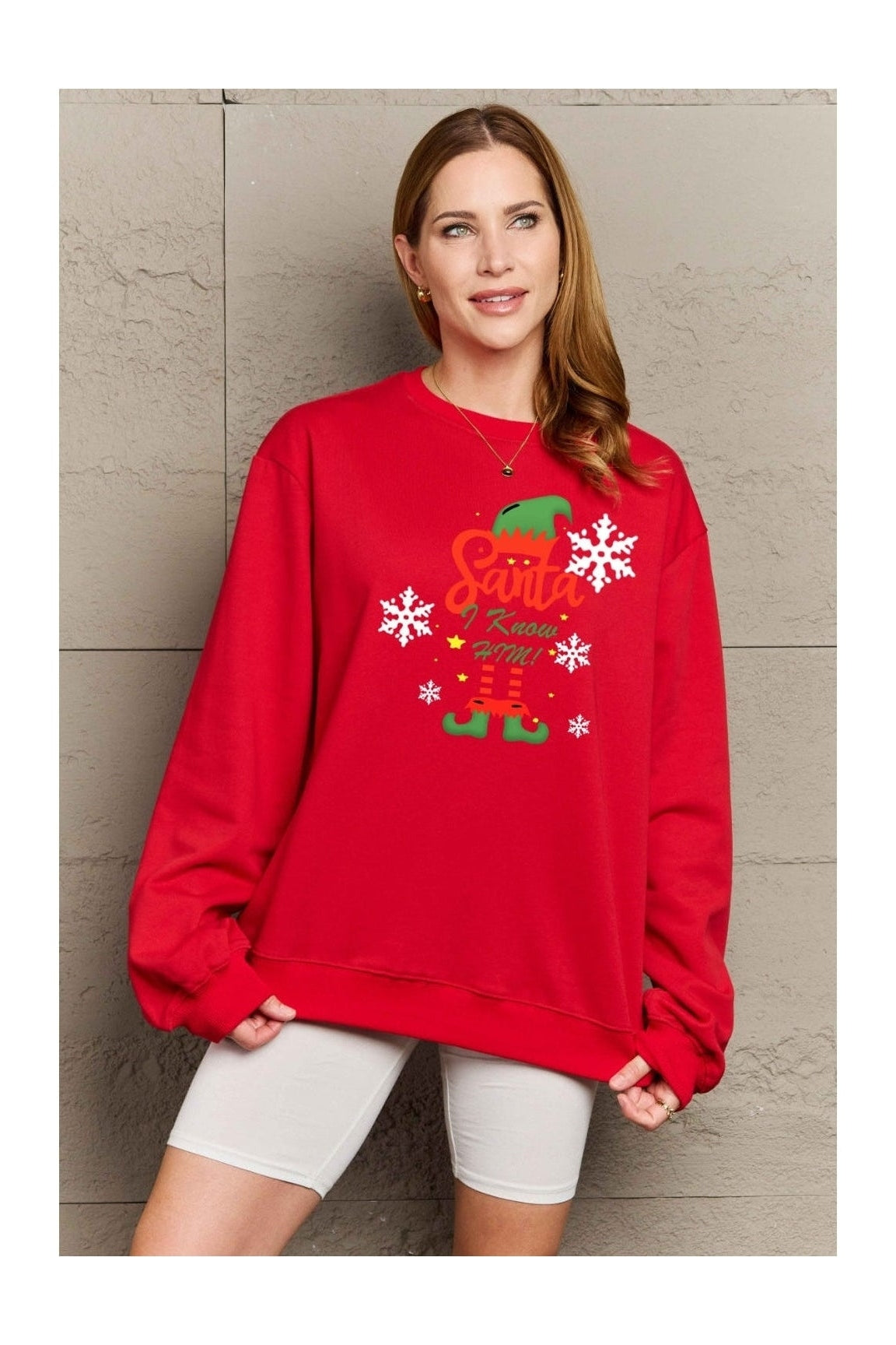 Simply Love Full Size Graphic Round Neck Sweatshirt nicholesgifts
