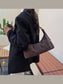 Lightweight Solid Color Shoulder Bag nicholesgifts