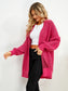 Open Front Dropped Shoulder Cardigan nicholesgifts