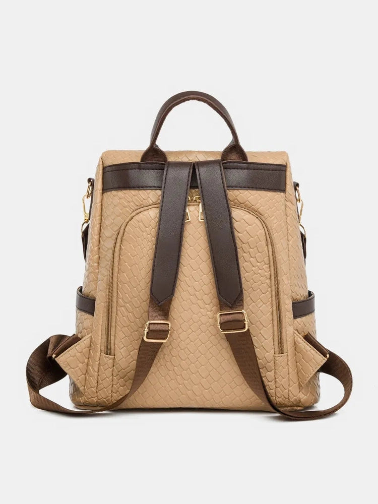 PU Leather Backpack Bag nicholesgifts