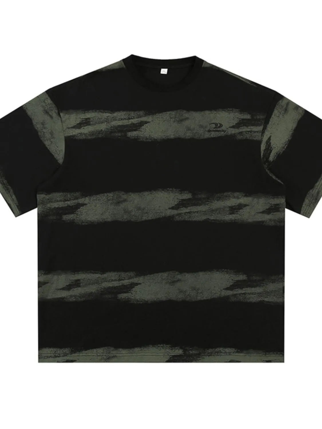 Men's Plus Size Basic style Round Neck Striped T-Shirt NicholesGifts