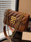 Quilted Flap Chain Shoulder Bag nicholesgifts