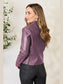 Mock Neck Zip Up Jacket nicholesgifts
