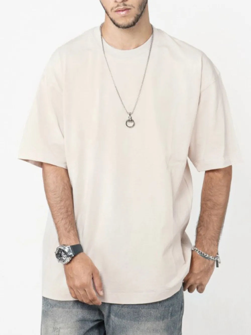 Men's Round Neck Short Sleeve T-Shirt NicholesGifts